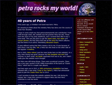 Tablet Screenshot of petrarocksmyworld.com